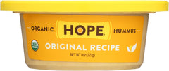 HOPE FOODS: Organic Original Recipe Hummus, 8 oz