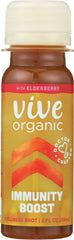 VIVE ORGANIC: Immunity Boost with Elderberry Shot, 2 oz