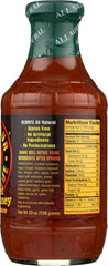 DINOSAUR: Sauce Honey Bar-B-Que Roasted Garlic, 19 oz