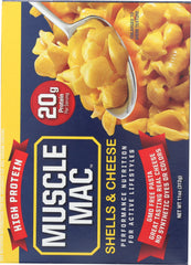 MUSCLE MAC: Shells and Cheese High Protein, 11 oz