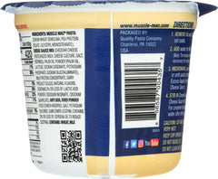 MUSCLE MAC: Macaroni and Cheese Microwave Cup Cheddar, 3.6 oz