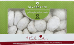GLUTENETTO: Gluten-Free Wedding Cookies Boxed, 5oz