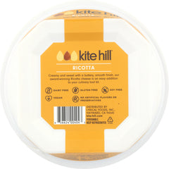 KITE HILL: Cheese Ricotta Artisanal , 8 oz