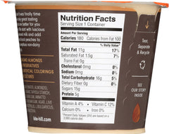 KITE HILL: Almond Milk Peach Yogurt, 5.3 oz