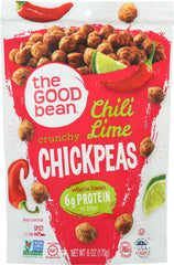 THE GOOD BEAN: Crispy Crunchy Chickpeas Smoky Chili And Lime, 6 oz