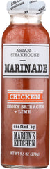 MARIONS KITCHEN: Smoky Sriracha Lime Marinade, 9.5 oz