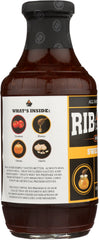 RIB RACK: Sweet Honey BBQ Sauce, 19 oz