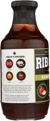 RIB RACK: Campfire Cider BBQ Sauce, 19 oz