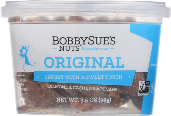 BOBBY SUES NUTS: Original Nuts, 3.5 oz