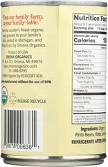 OMENA ORGANICS: Beans Pinto Canned Organic, 15 oz