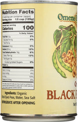 OMENA ORGANICS: Peas Black Eyed Canned Organic, 15 oz