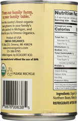 OMENA ORGANICS: Beans Great Northern Organic, 15 oz