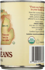 OMENA ORGANICS: Beans Black Canned Organic, 15 oz