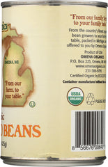 OMENA ORGANICS: Beans Garbanzo Canned Organic, 15 oz