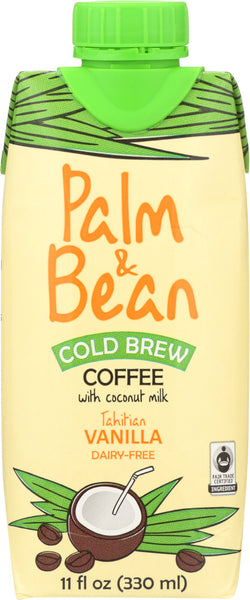 PALM & BEAN: COFFEE VANILLA COLD BREW (11.0000 OZ)