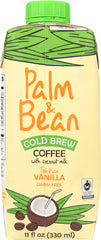 PALM & BEAN: COFFEE VANILLA COLD BREW (11.0000 OZ)
