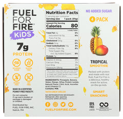 FUEL FOR FIRE: Kids Tropical Smoothie 4 Pack, 12.80 oz