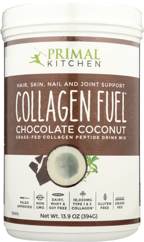 PRIMAL KITCHEN: Collagen Fuel Chocolate Coconut, 13.9 oz