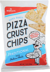 NAPOLIS PIZZA CHIPS: Oregano & Garlic Pizza Chips, 7 oz