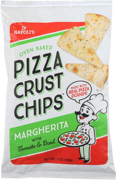 NAPOLIS PIZZA CHIPS: Tomato & Basil Pizza Chips, 7 oz