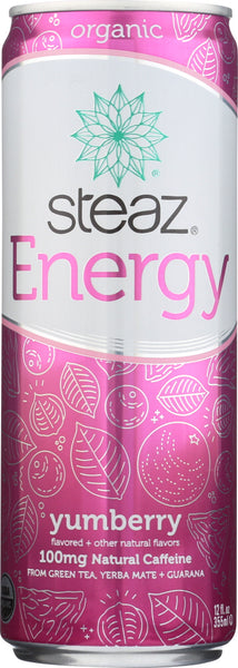 STEAZ: Yumberry Energy Beverage, 12 fo