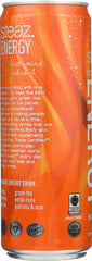 STEAZ: Orange Energy Drink, 12 Fl oz