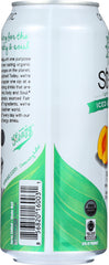 STEAZ: Organic Iced Green Tea Peach Lightly Sweetened, 16 oz