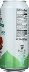 STEAZ: Lime & Pomegranate Green Iced Tea, 16 fo