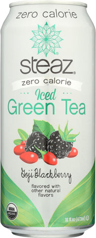 STEAZ: Zero Calorie Goji Blackberry Tea, 16 fo