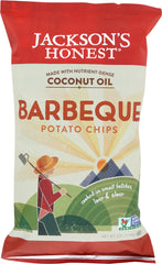 JACKSON'S HONEST: Barbeque Potato Chips, 5 oz