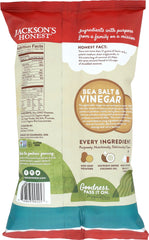JACKSON'S HONEST: Sea Salt & Vinegar Potato Chips, 5 Oz