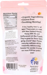 PRI: Lollipop Manuka Honey Strawberry, 12 ct