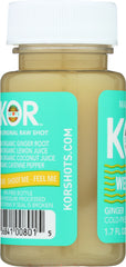 KOR SHOTS: Wellness Ginger Shot, 1.70 oz