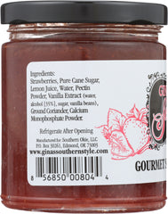 GINAS SOUTHERN STYLE: Spread Strawberry Gourmet, 9 oz