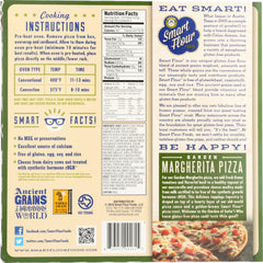 SMART FLOUR: Garden Margherita Pizza, 10.3 oz