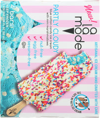 A LA MODE: Partly Cloudy Ice Cream Bar Blue Cotton Candy, 8.8 oz