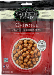 SAFFRON ROAD: Chipotle Crunchy Chickpeas, 6 oz