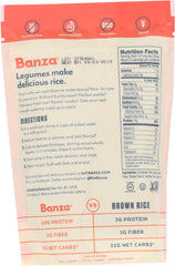 BANZA: Tricolor Legume Rice, 8 oz