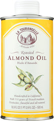 LA TOURANGELLE: Roasted Almond Oil, 16.9 oz