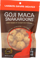 LAUGHING GIRAFFE: Snakaroon Goji Maca Organic, 6 oz