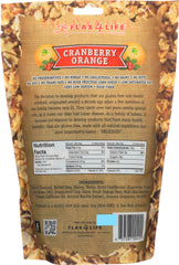 FLAX4LIFE: Granola Cranberry Orange Flax Gluten Free, 11 oz