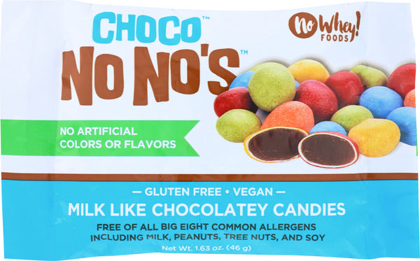 NO WHEY FOODS: Chocolate No Nos, 1.6 oz
