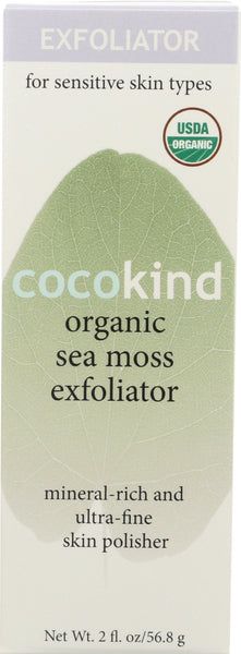 COCOKIND: Organic Sea Moss Exfoliator, 2 oz