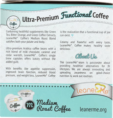 LEANER CREAMER: Coffee Cap Hot Brew Medium Roasted, 4.66 oz