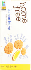HOMEFREE: Cookie Mini Lemon Burst, 5 oz