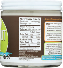 DIGNITY COCONUTS: Raw Coconut Oil Organic & Virgin, 15 oz