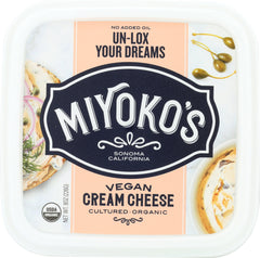 MIYOKOS CREAMERY: Cream Cheese Vegan Unlox, 8 oz