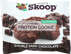 HEALTHY SKOOP: Double Dark Chocolate Protein Cookies, 2.1 oz