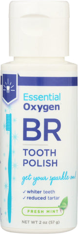 ESSENTIAL OXYGEN: Fresh Mint Tooth Polish, 2 oz