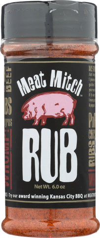 MEAT MITCH: Competition WHOMP! Rub, 6 oz